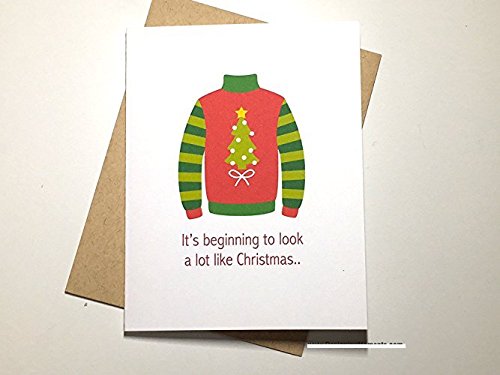 Ugly Sweater Christmas Cards