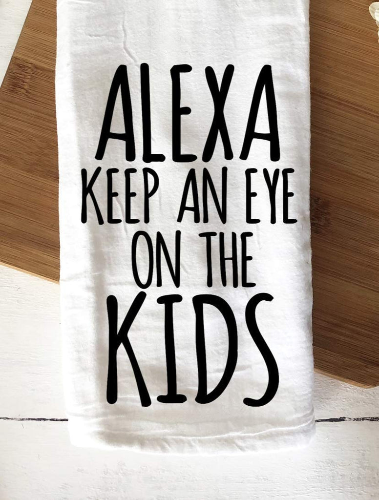 Kitchen tea towel amazon humor for parents 