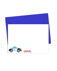 police card note cards