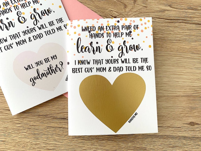 Godmother Scratch Off Proposal Learn and Grow
