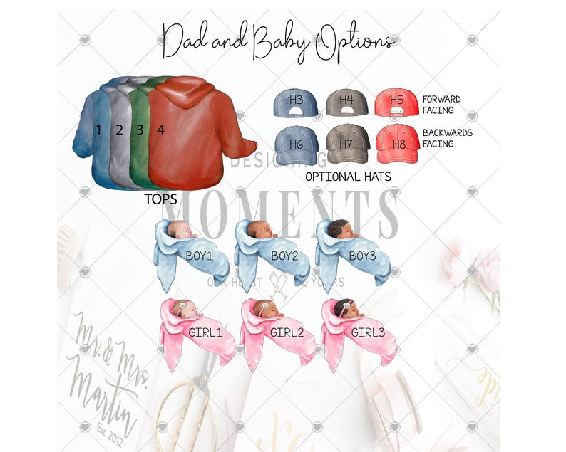 dad and baby options