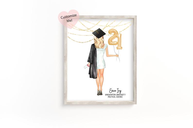 custom graduation wall art