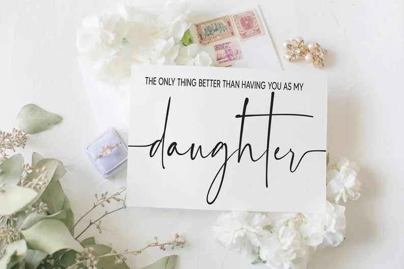 Copy of Modern Will You Be My Matron of Honor Proposal for Daughter