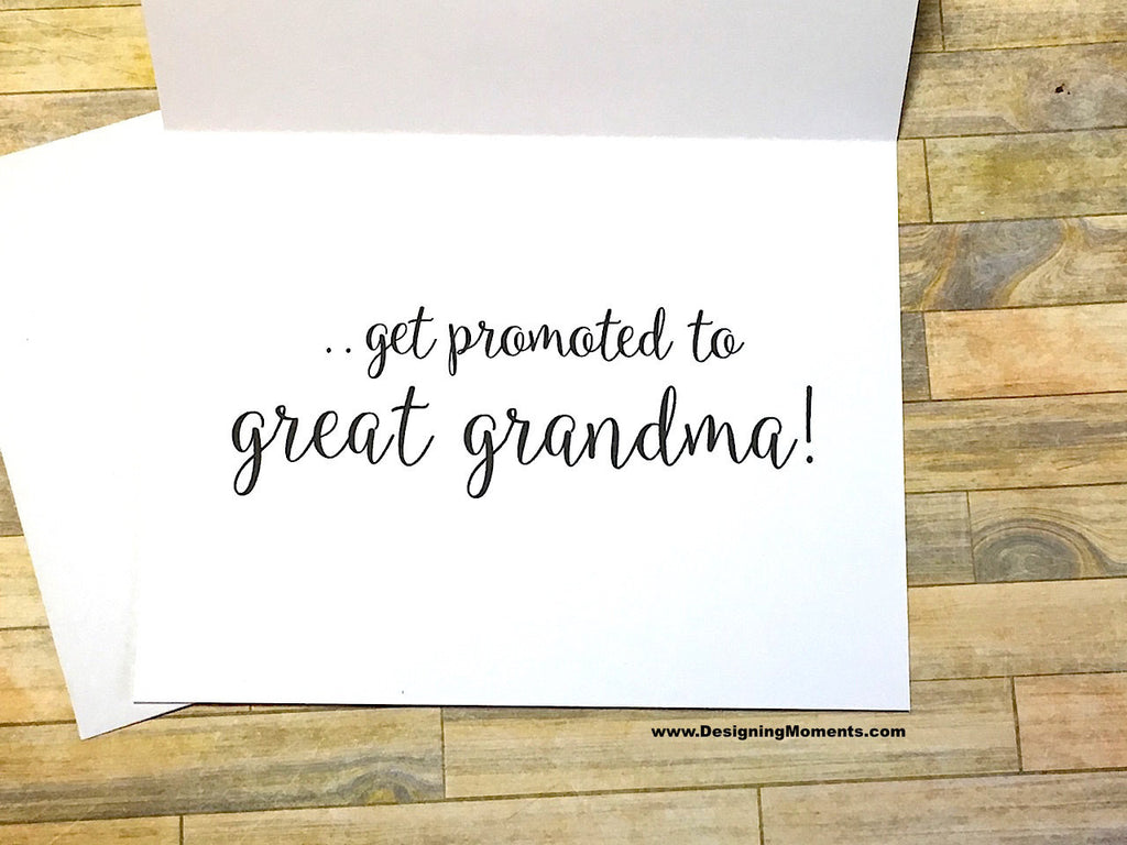 Succulent The Best Grandmas Get Promoted to Great Grandma