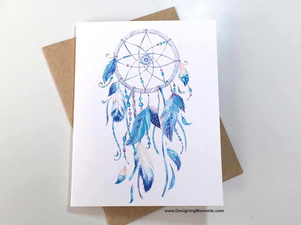 Boho Dreamcatcher Note Cards