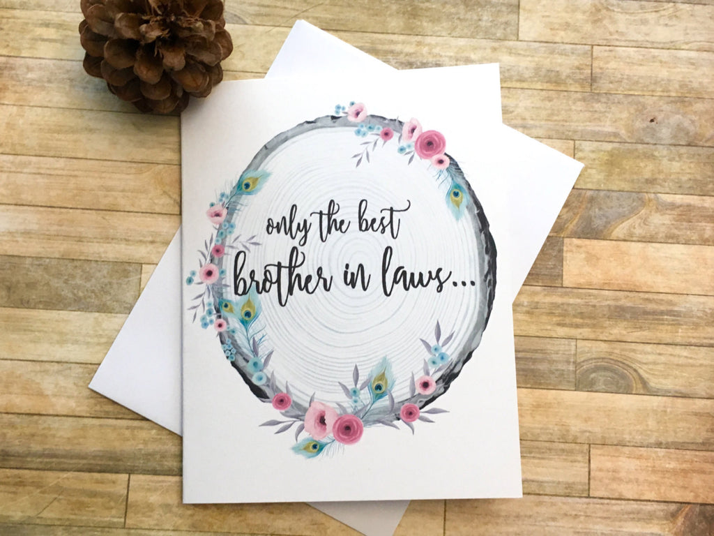 Brother in Law Pregnancy Reveal Card