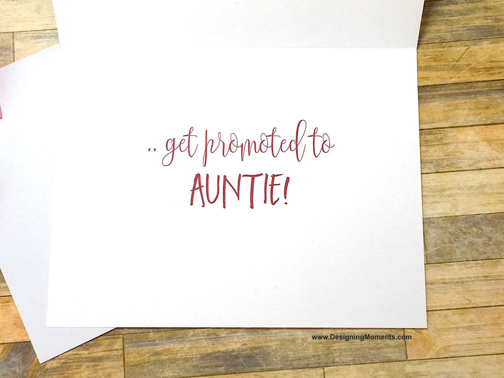 Boho Pink Pregnancy Announcement for Best Friend