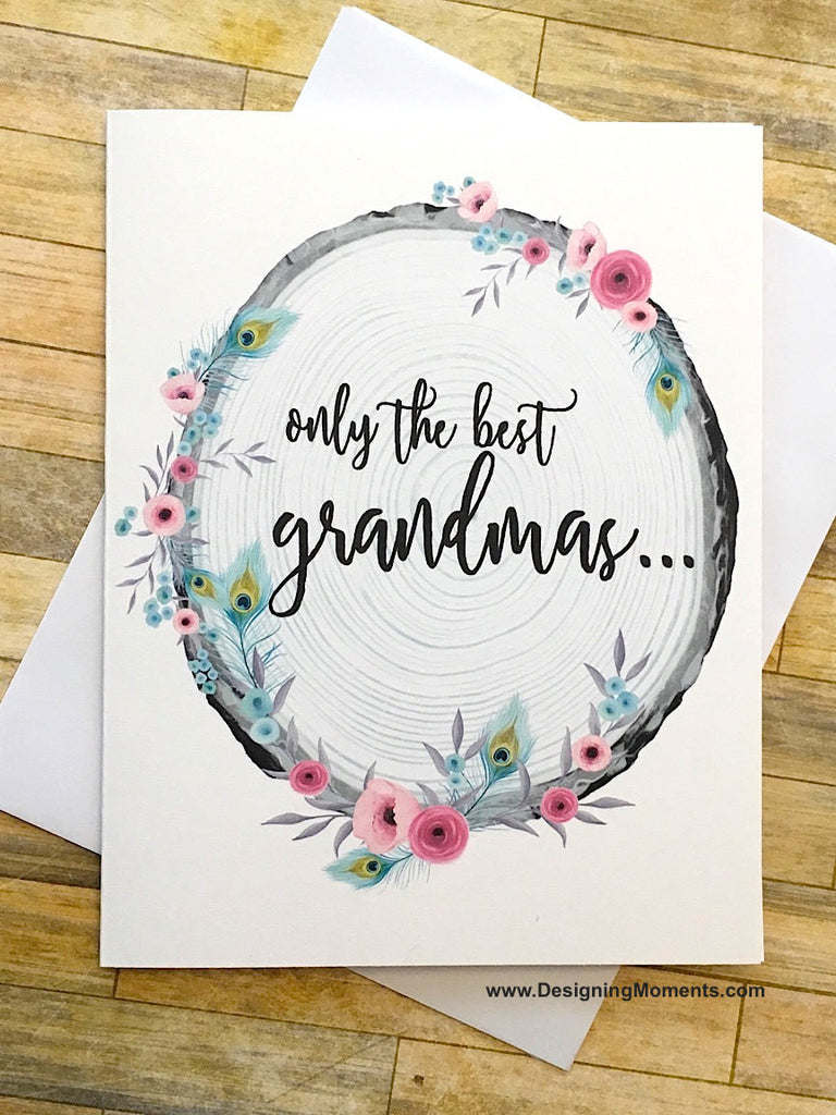 Only the Best Grandmas Get Promoted to Great Grandma Card