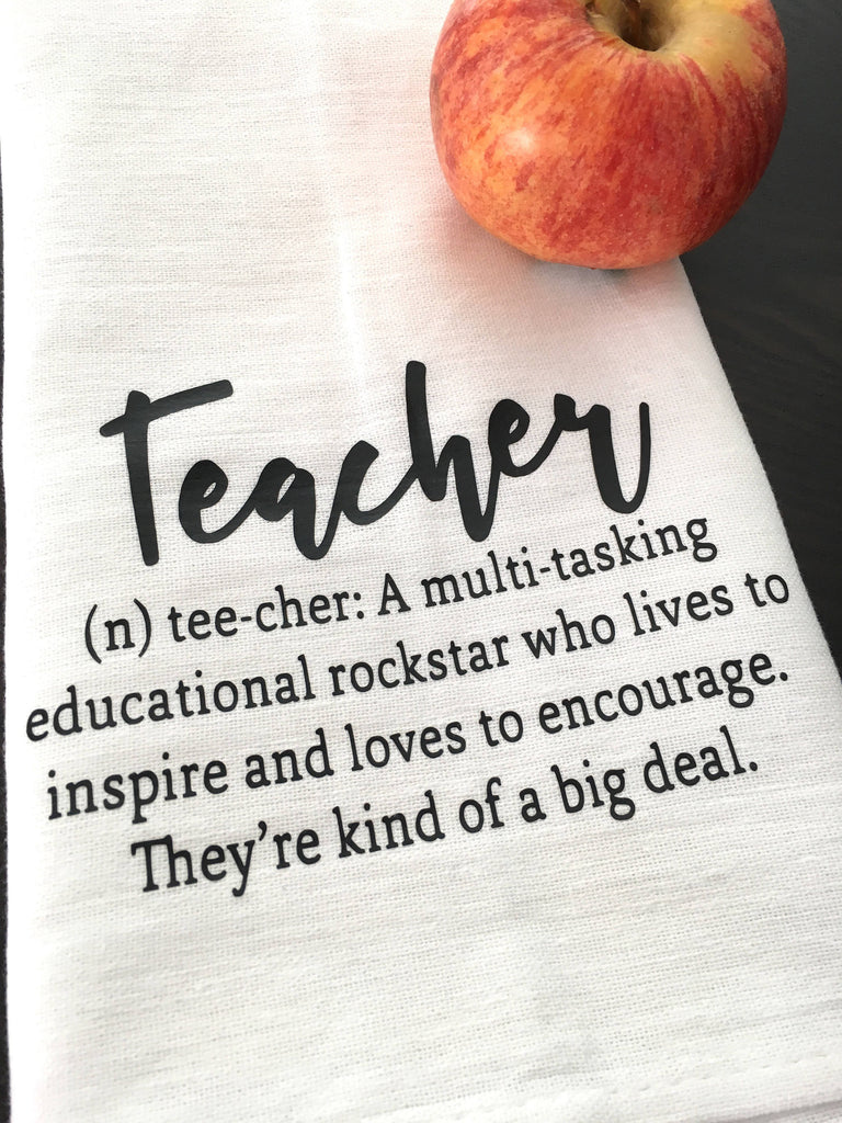 Teachers Are Kind of a Big Deal Tea Towel