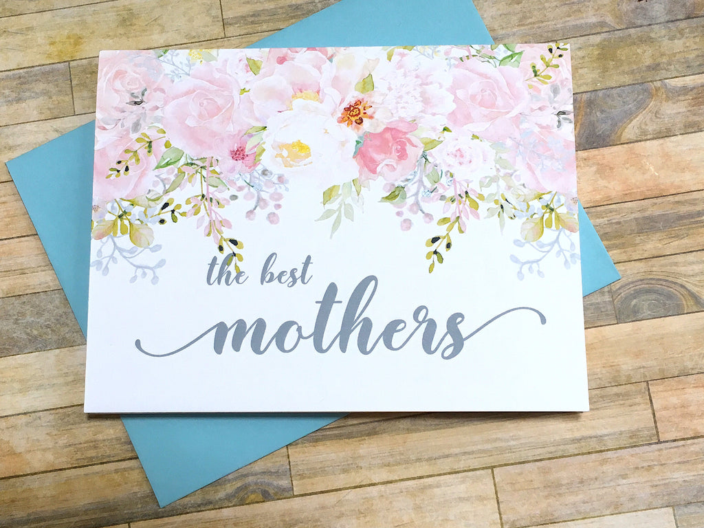 Mothers Pregnancy Announcement Pink and Grey