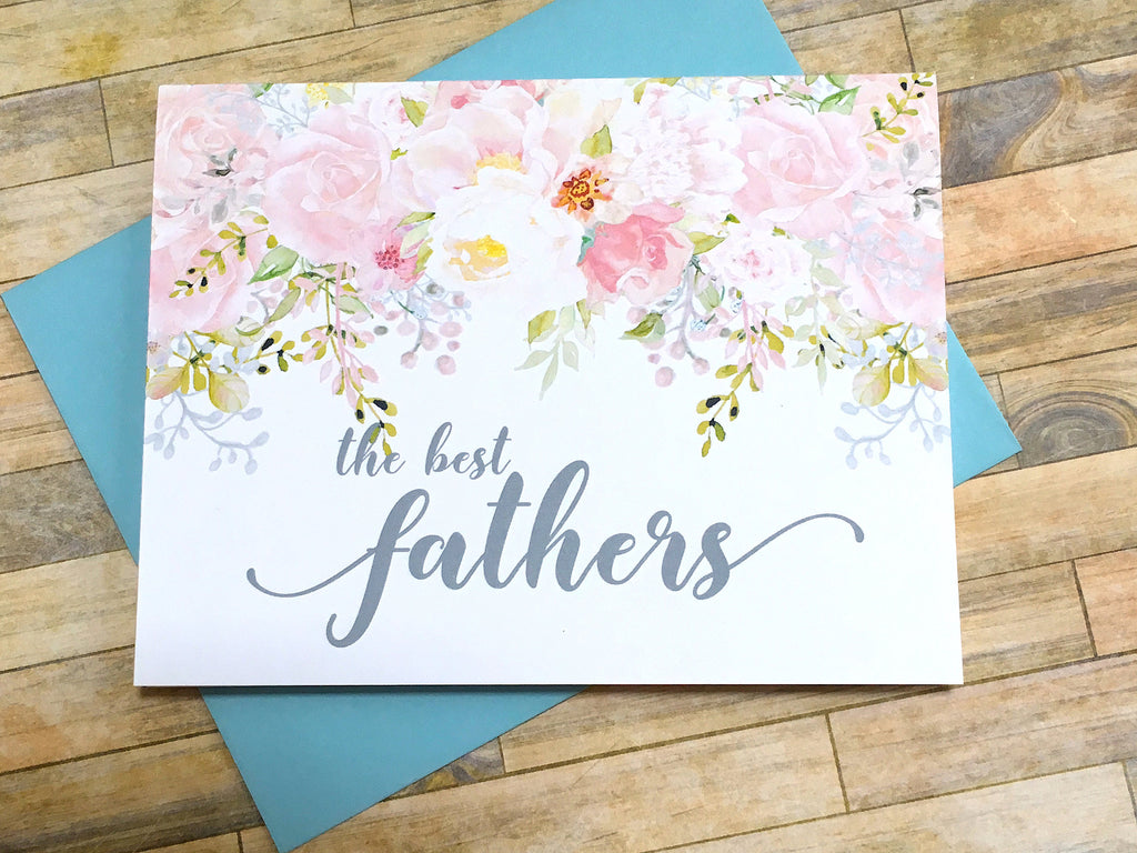 Fathers Get Promoted to Grandfather Pink and Grey