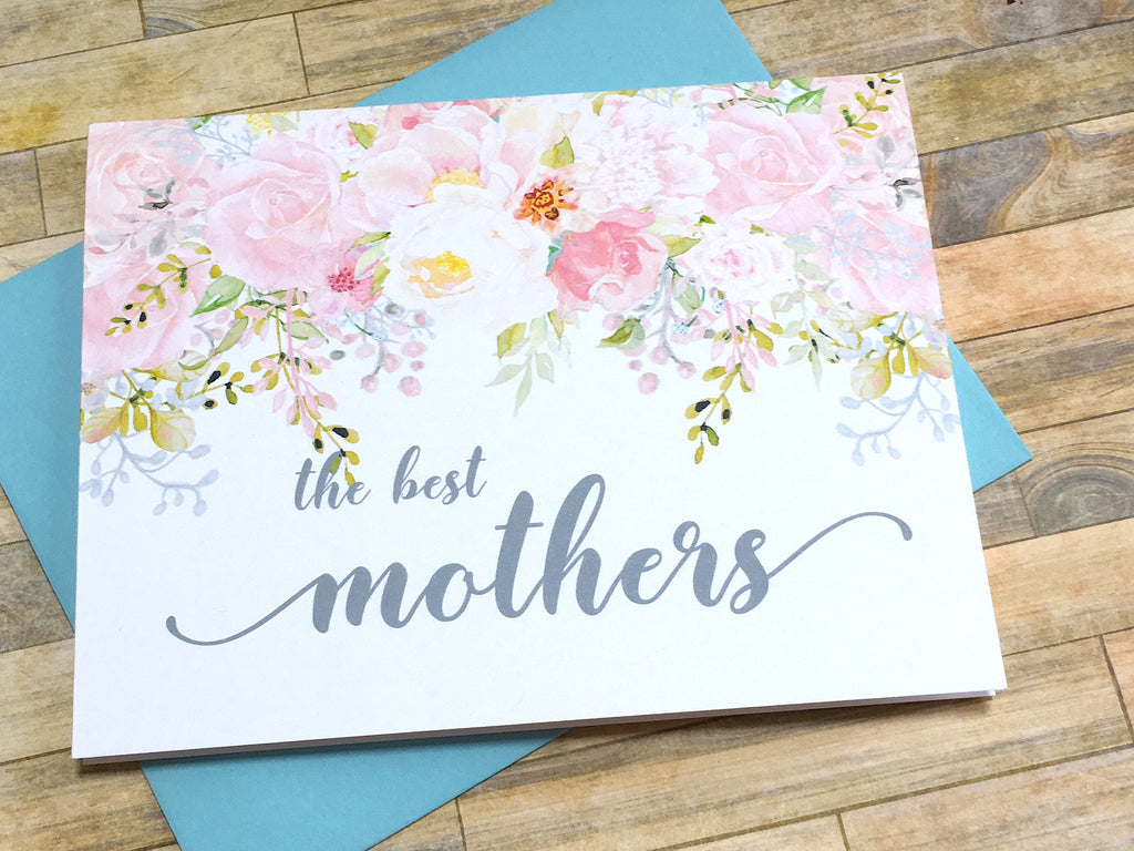 Mothers Pregnancy Announcement Pink and Grey