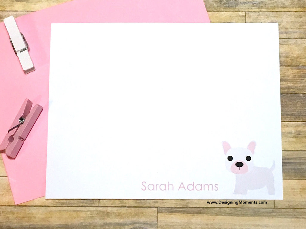 French Bulldog Personalized Stationery