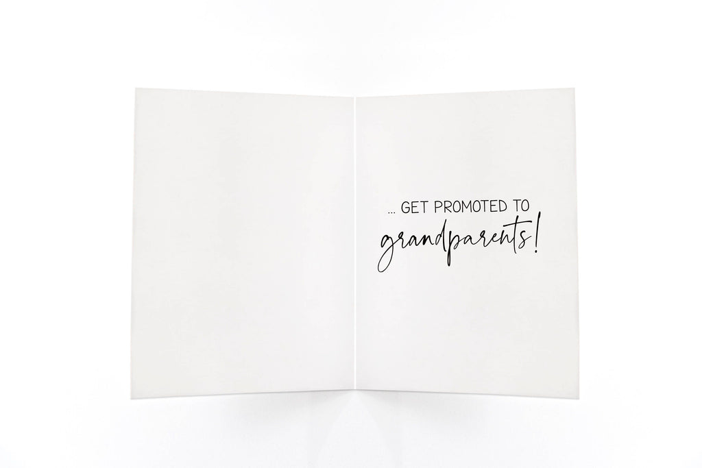 Fragrant Only the Best Parents Get Promoted to Grandparents Card