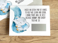 godfather proposal card