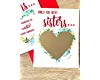 Green and Red Christmas Pregnancy Scratch Off for Sister