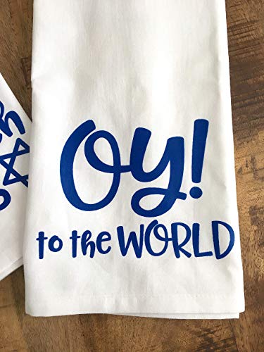 Funny Jewish Holiday Tea Towels (Set of 2)