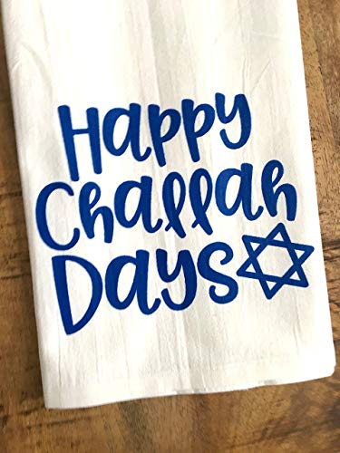 Happy Challah Days Tea Towel