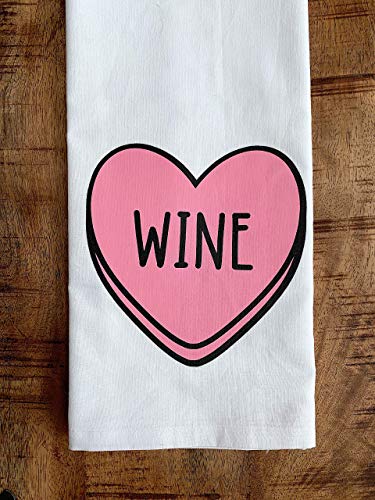Candy Heart Kitchen Towel