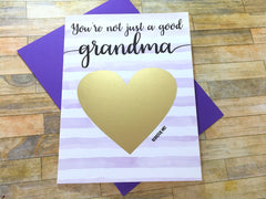 Great Grandma Punny Pregnancy Scratch off Card for Grandma