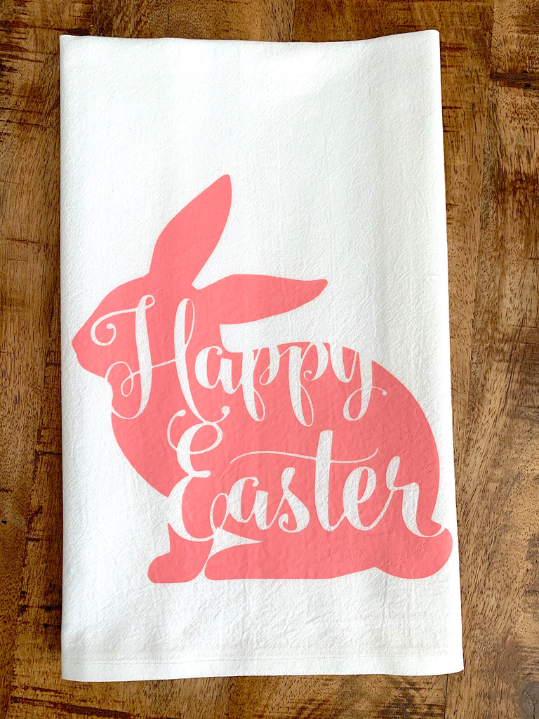 Cotton Easter Bunny Towel Handmade