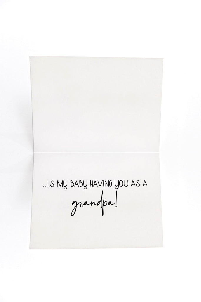 Grandpa to Be Card