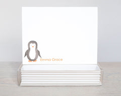 penguin note cards