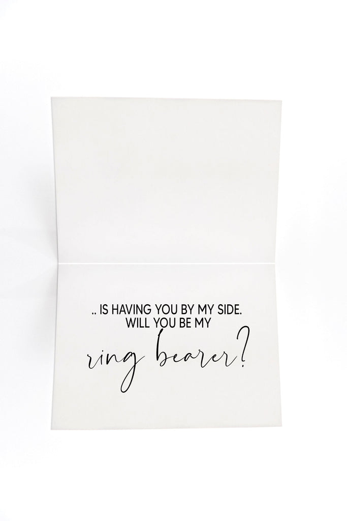 Modern Will You Be My Best Man Proposal Card for Nephew
