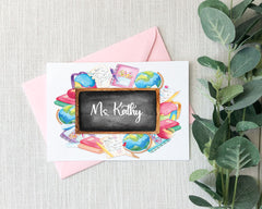 Personalized Stationery Set for Teacher