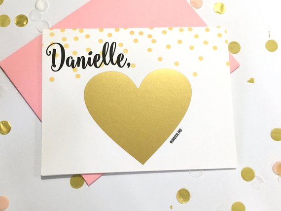 DIY Custom Scratch Off Card Personalized – Designing Moments
