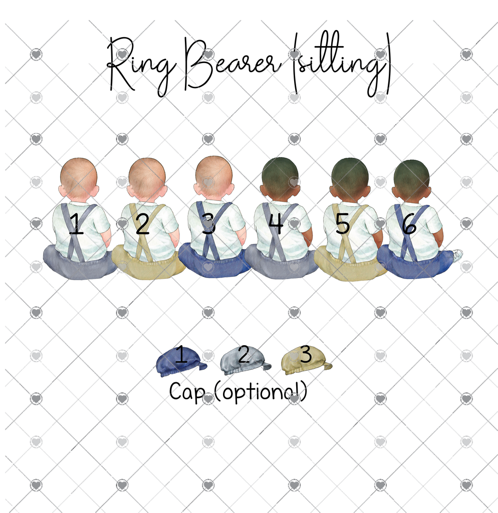 Personalized Will You Be My Ring Bearer Card
