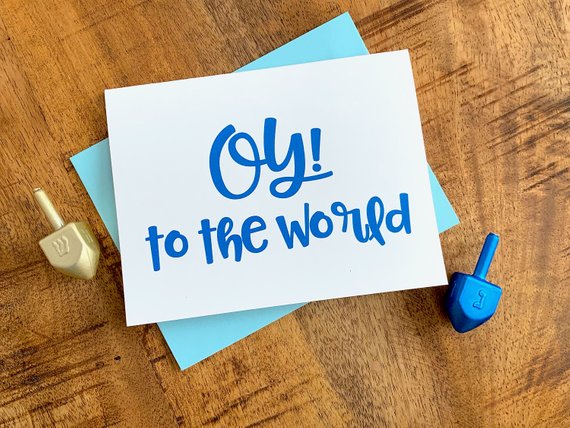 Oy! To the World Holiday Card