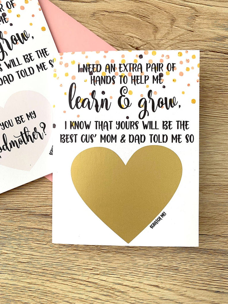 Godmother Scratch Off Proposal Learn and Grow