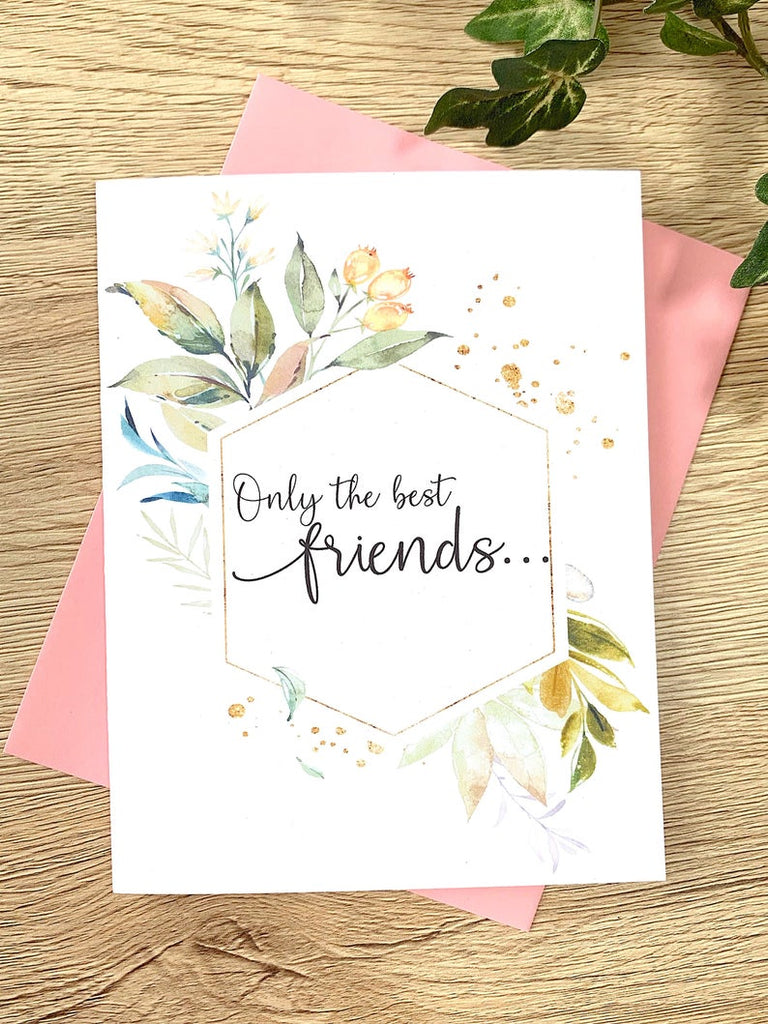 Foliage Only the Best Friends Get Promoted to Uncle Card