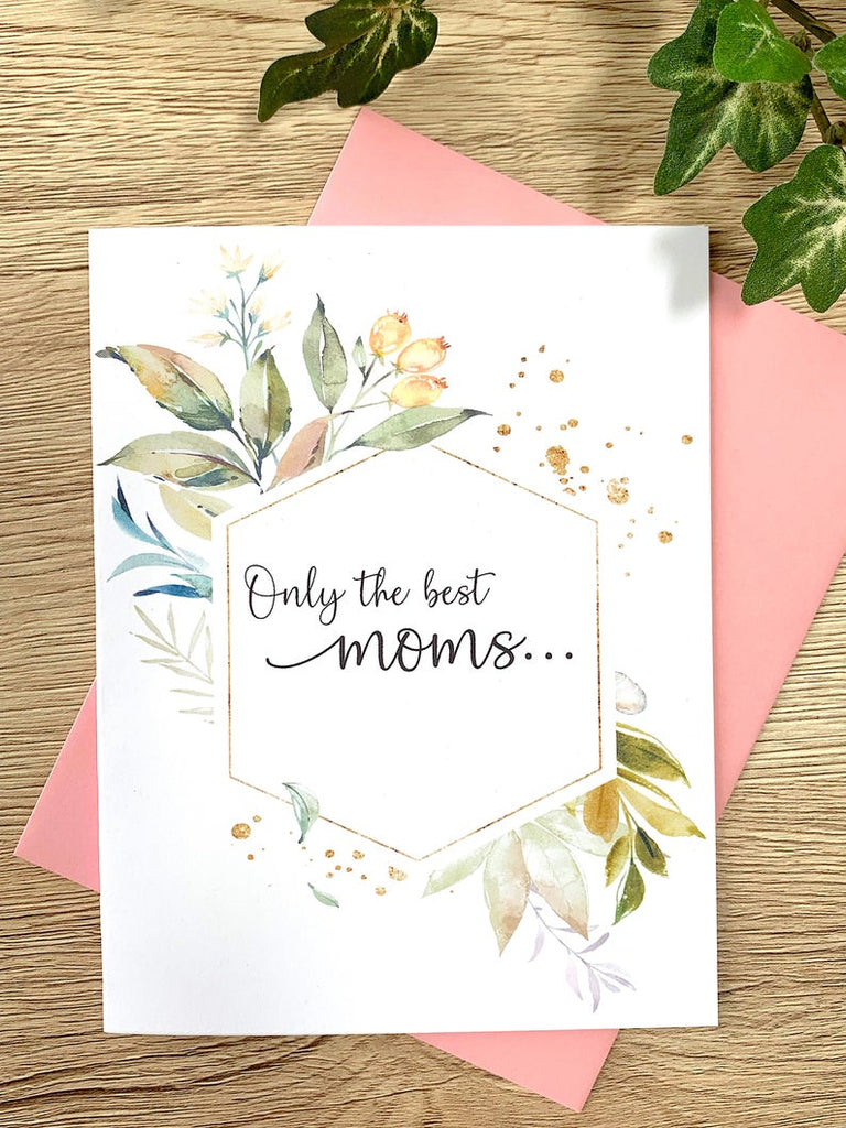 Pregnancy Reveal to Mom Card Only the Best Moms
