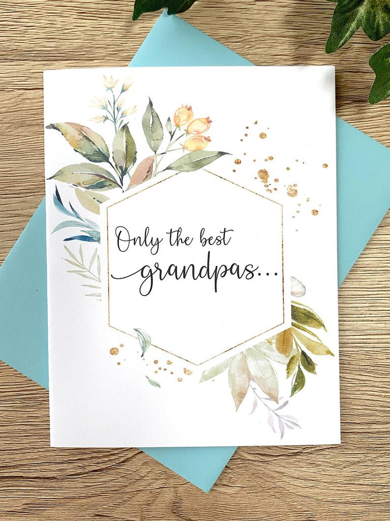 Only the Best Grandpas Get Promoted to Great Grandpa Card