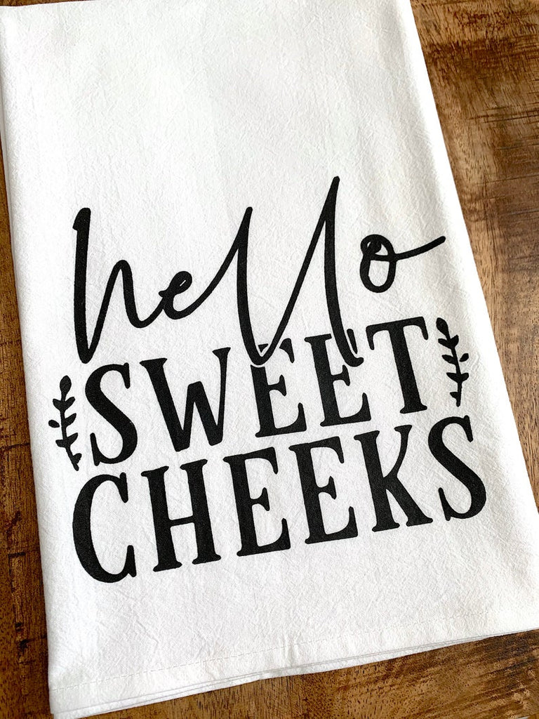 Cheeky bathroom hand towel 100% cotton