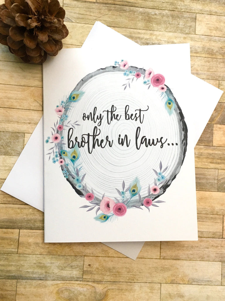 Brother in Law Pregnancy Reveal Card