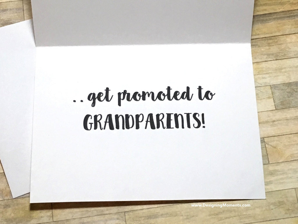 Parents Get Promoted to Grandparents Violet