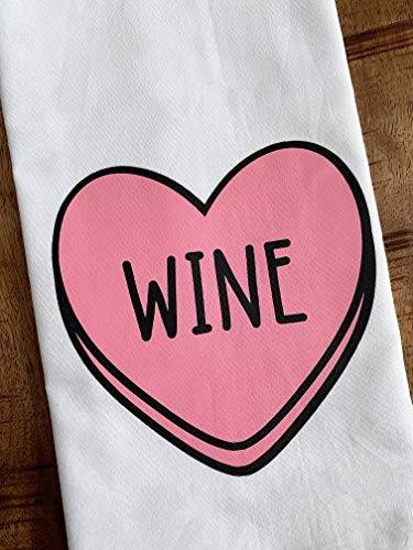 Candy Heart Kitchen Towel
