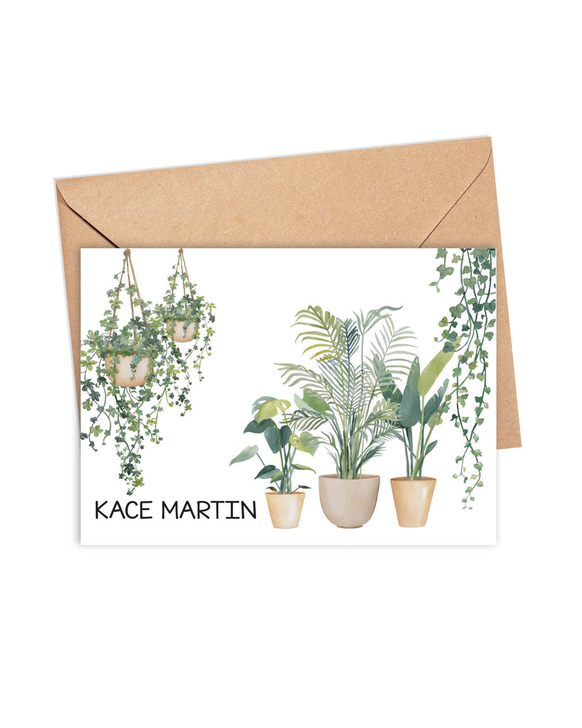 plant lover folded card