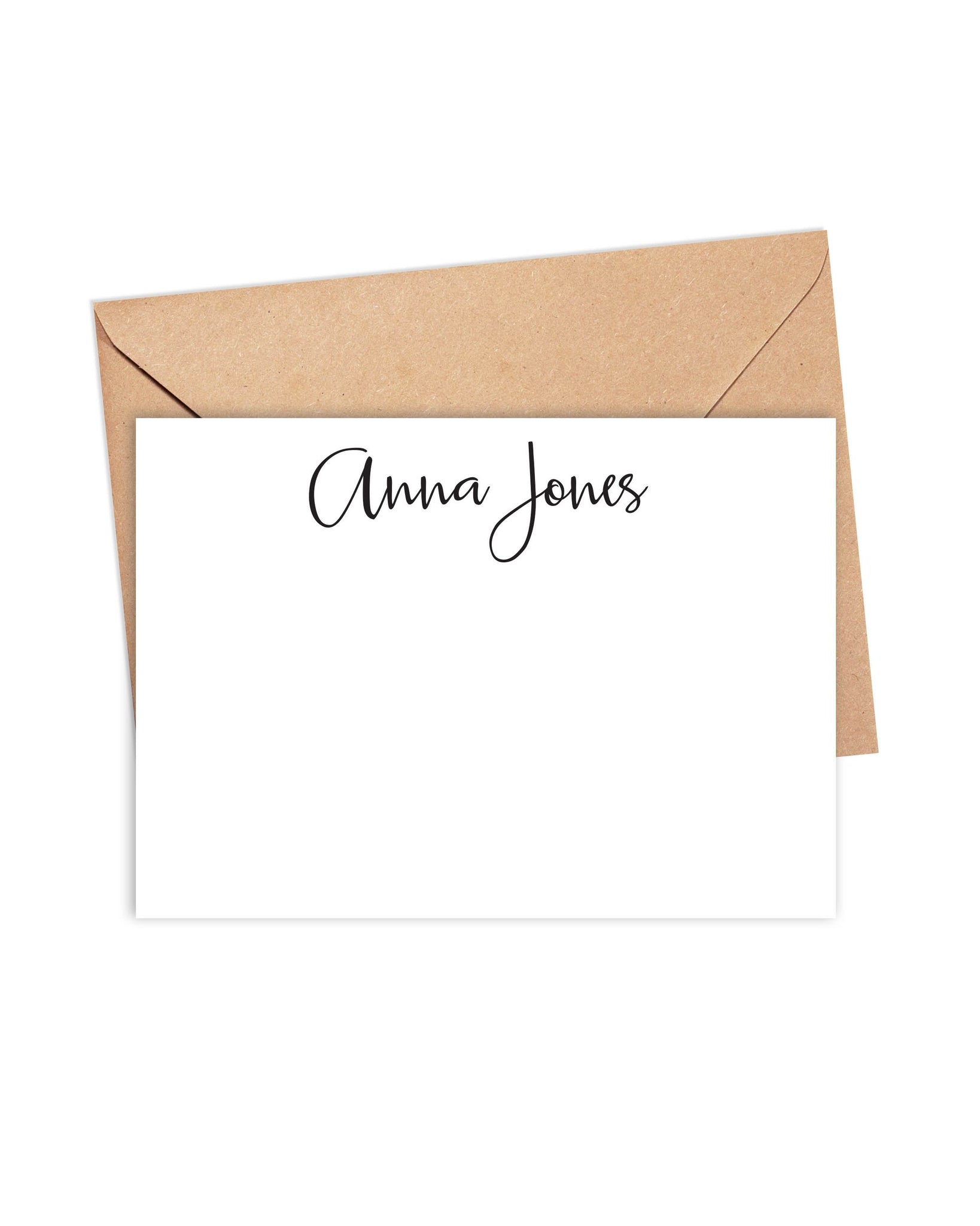 personalized name Calligraphy stationery – Designing Moments