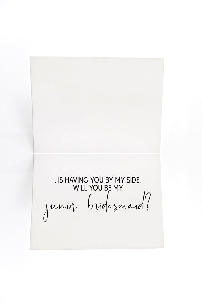 Modern Will You Be My Matron of Honor Proposal for Best Friend
