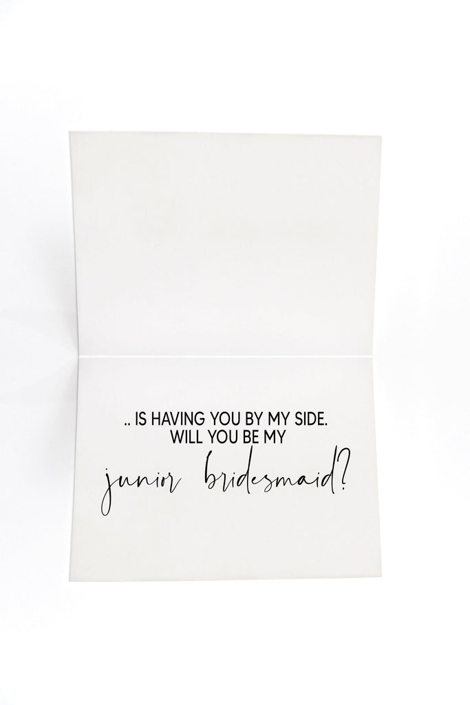 Modern Will You Be My Bridesmaid Proposal for Best Friend