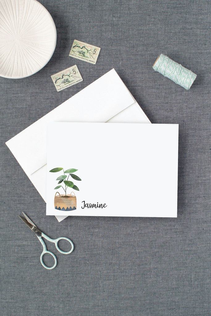 plant lover stationery